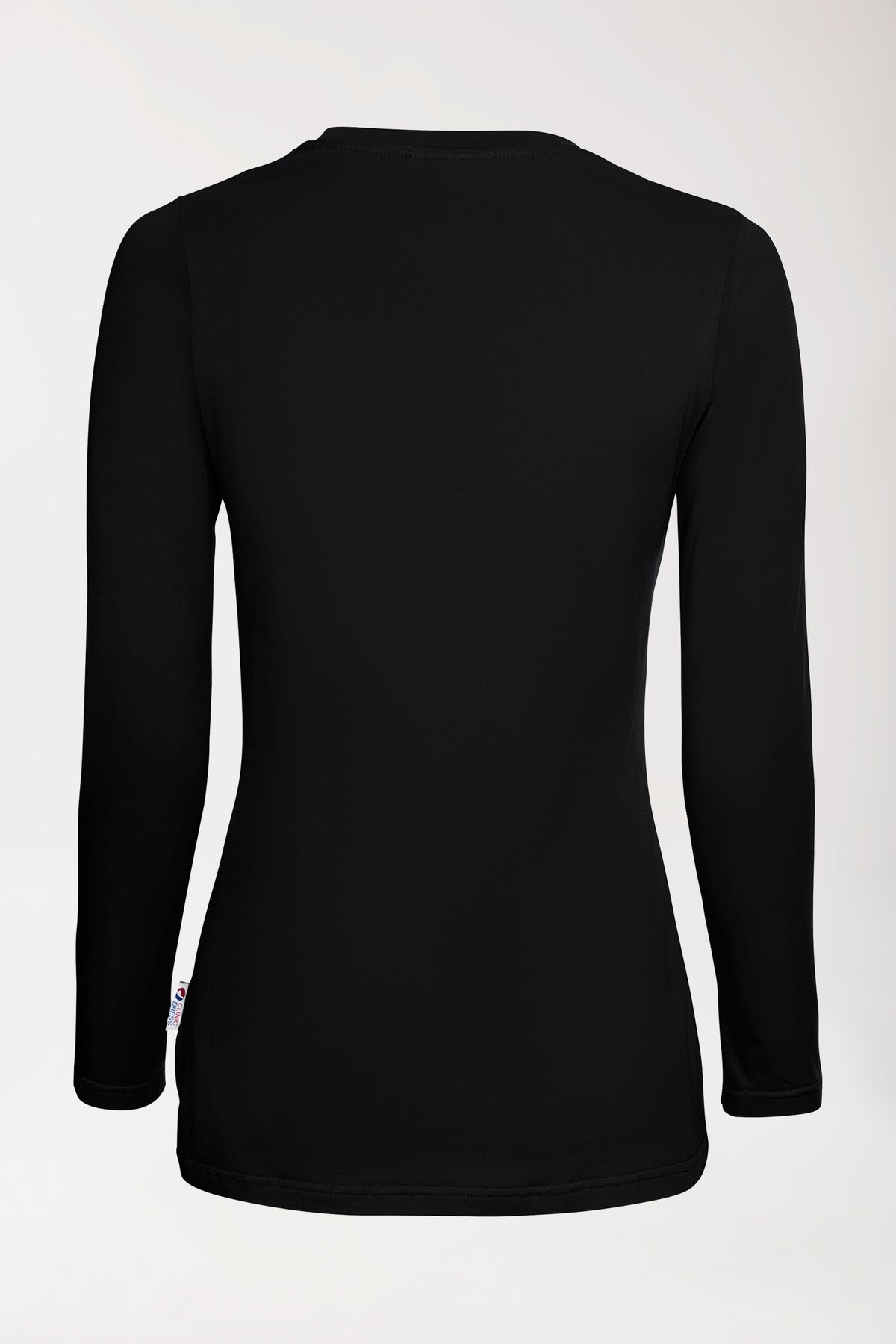 CORE Shirt Damen - 1/1 Arm schwarz, Rückansicht