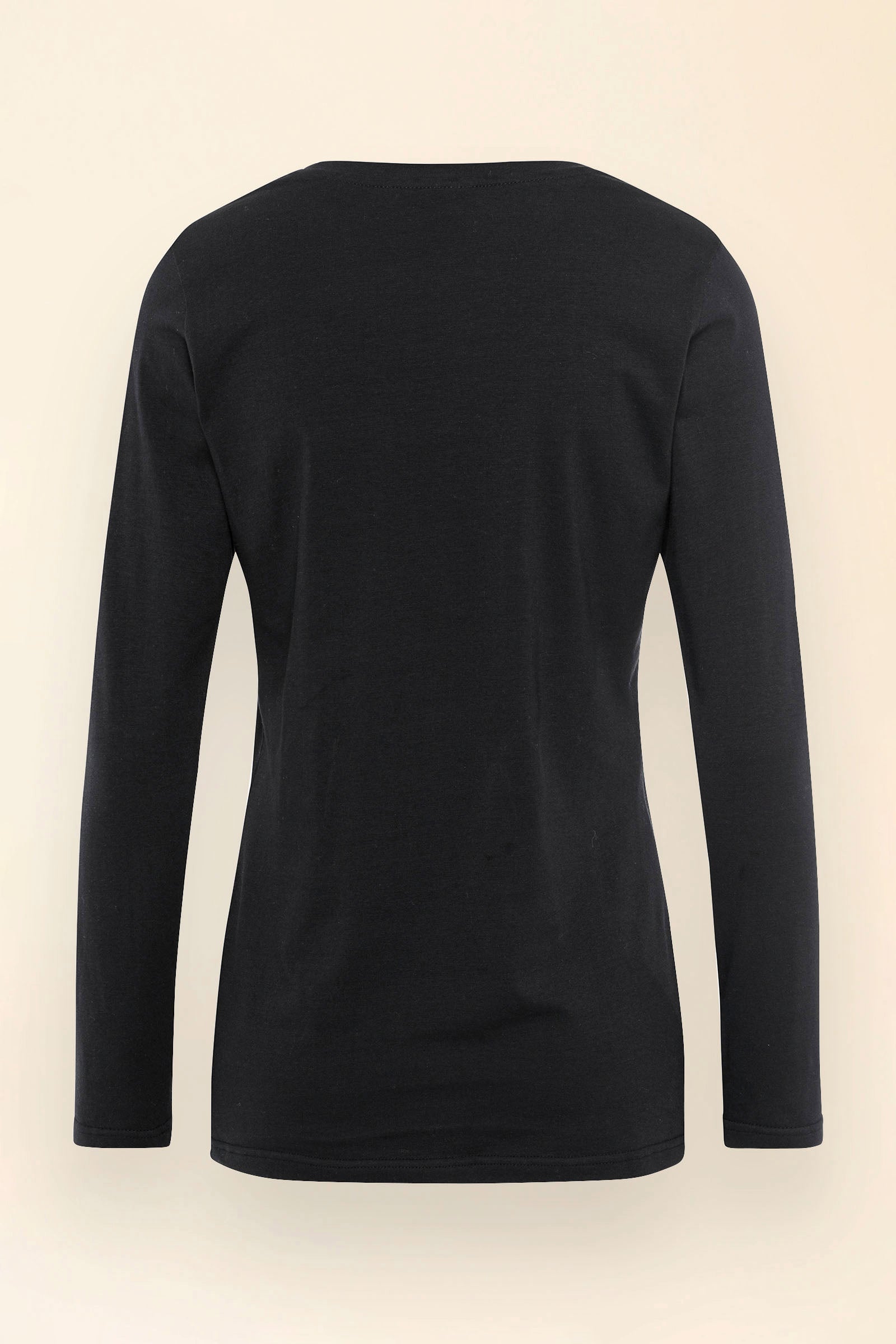 KAERE Shirt Damen - Longsleeve schwarz, Rückansicht