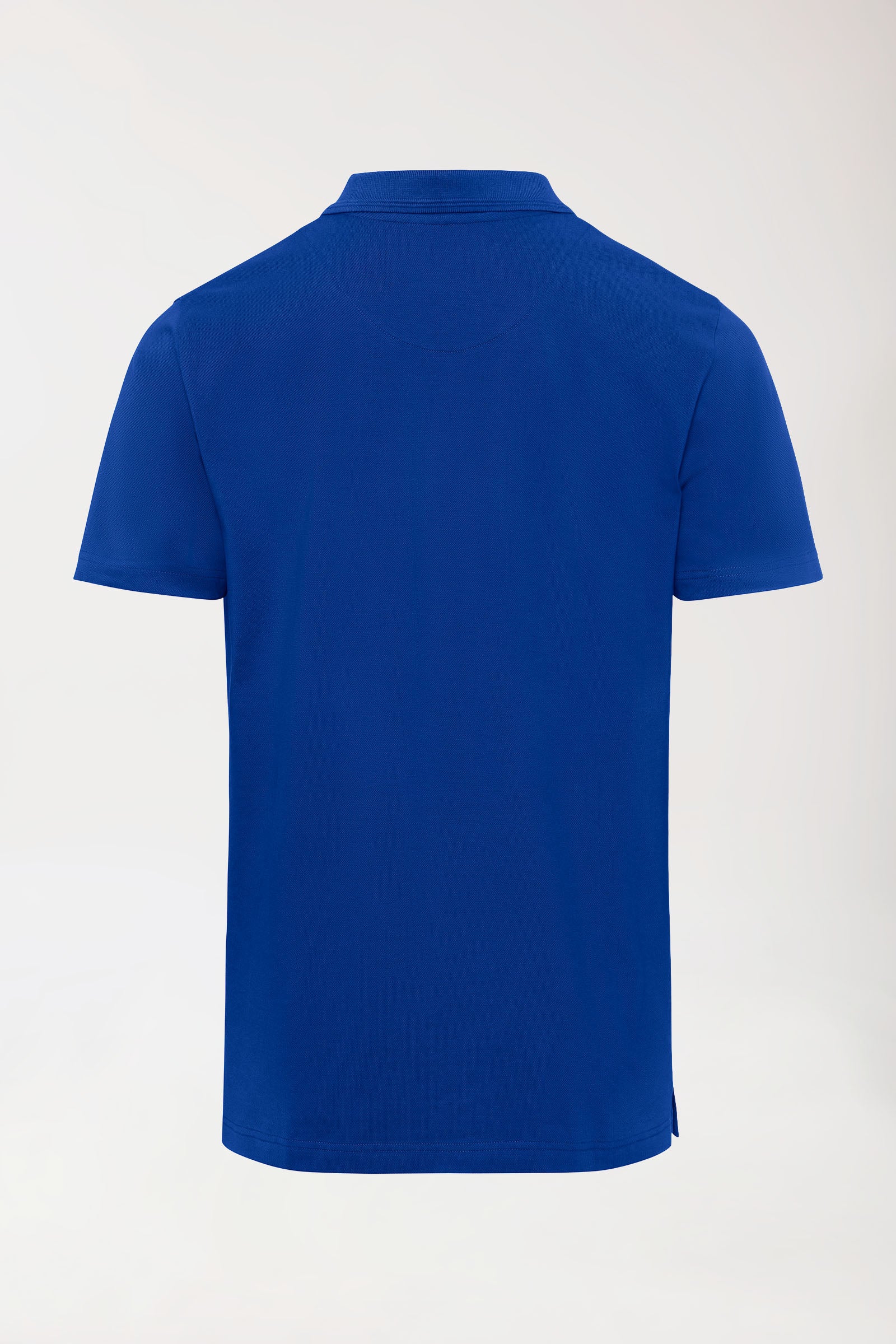 COMFY FLEX Stretch Shirt Herren - Polokragen königsblau