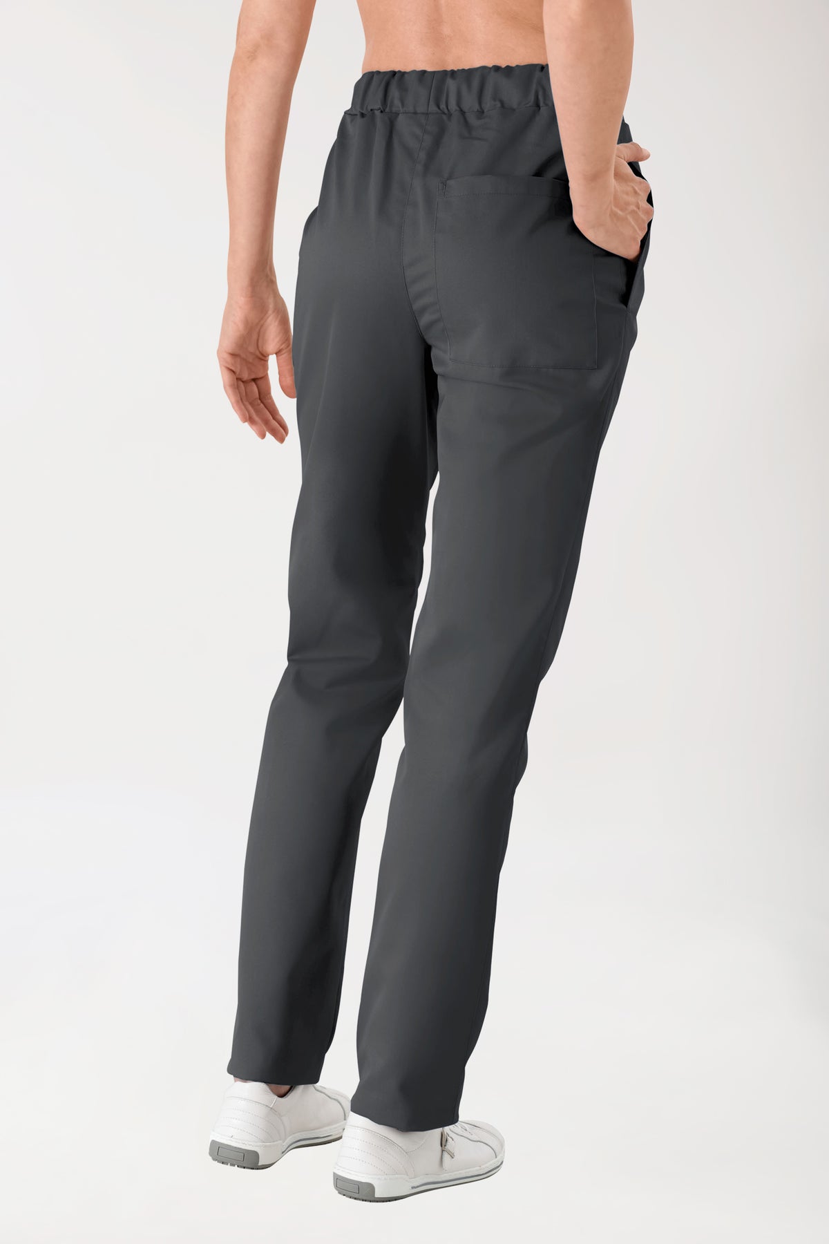 JUST STRONG Hose Unisex - Gummibund anthrazit, Rückansicht