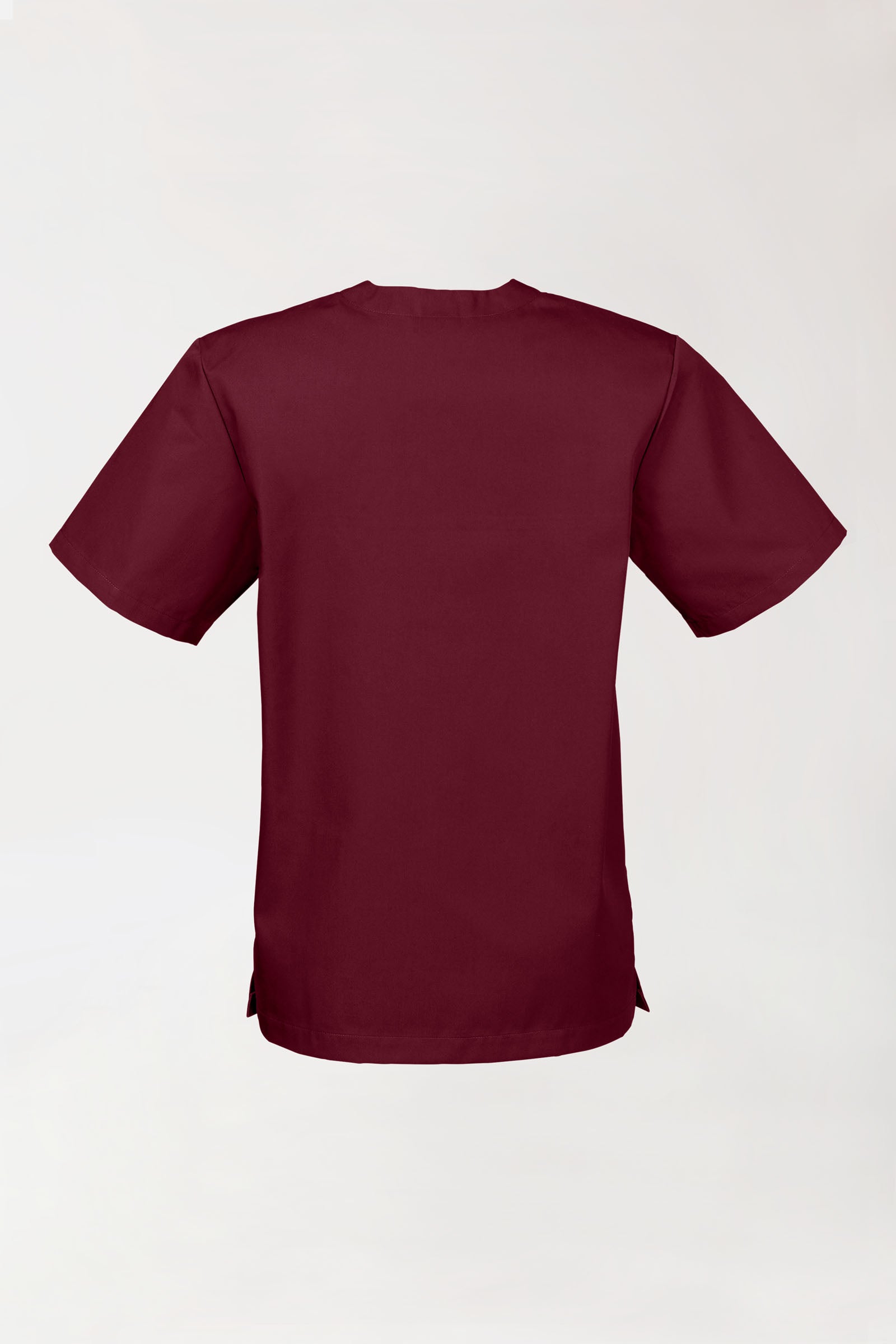 Stretch Schlupfkasack Herren - V-Ausschnitt bordeaux
