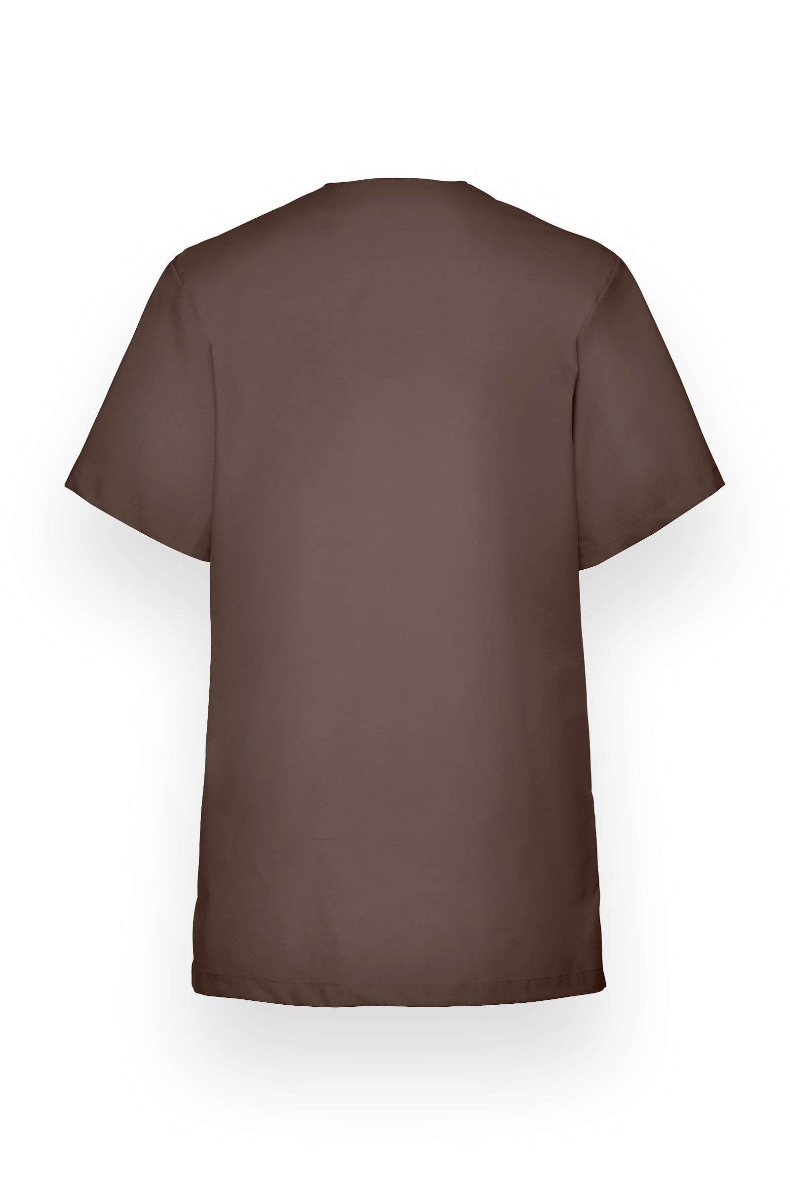 Stretch Schlupfkasack Unisex - V-Ausschnitt deep taupe