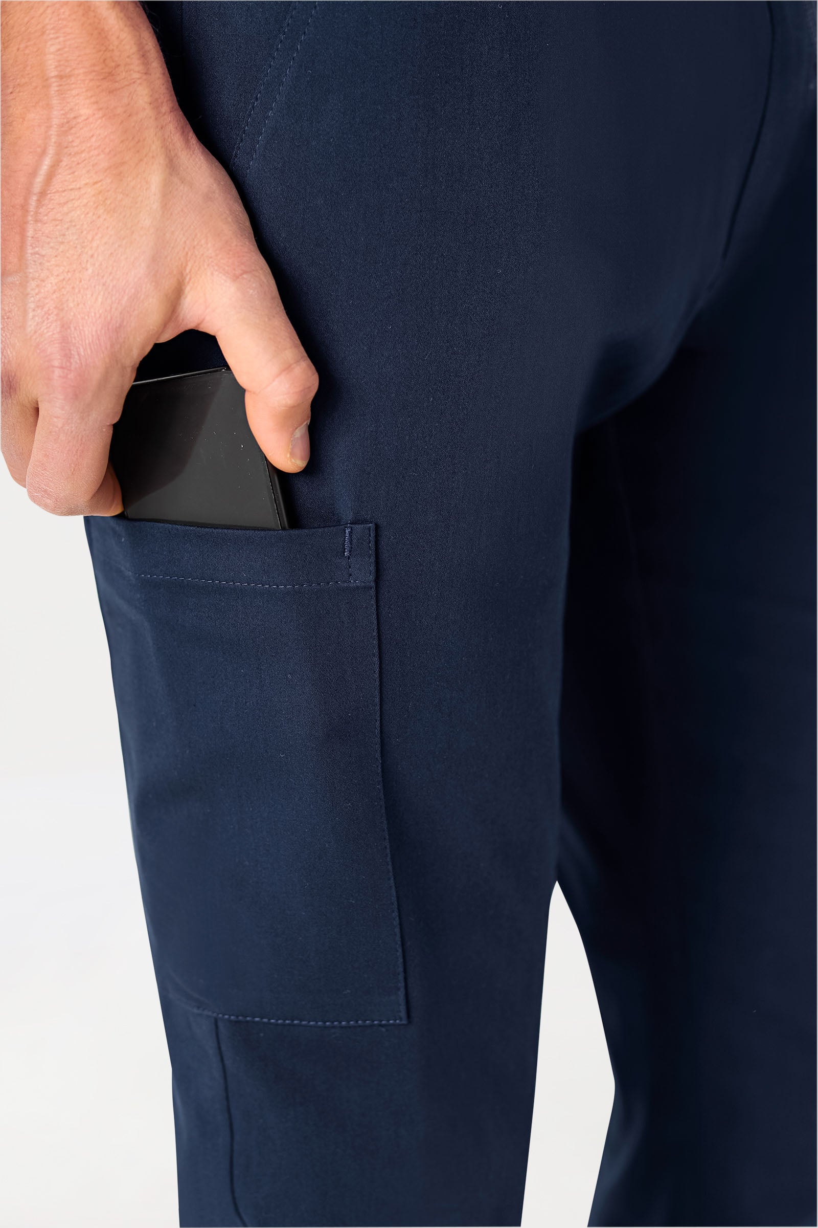 Stretch Hose Herren - Jogpants navy