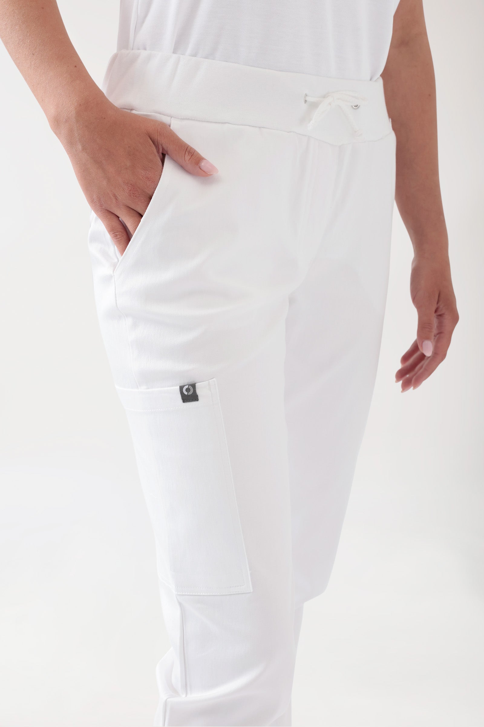 COMFY FLEX Hose Damen - Jogpants weiß