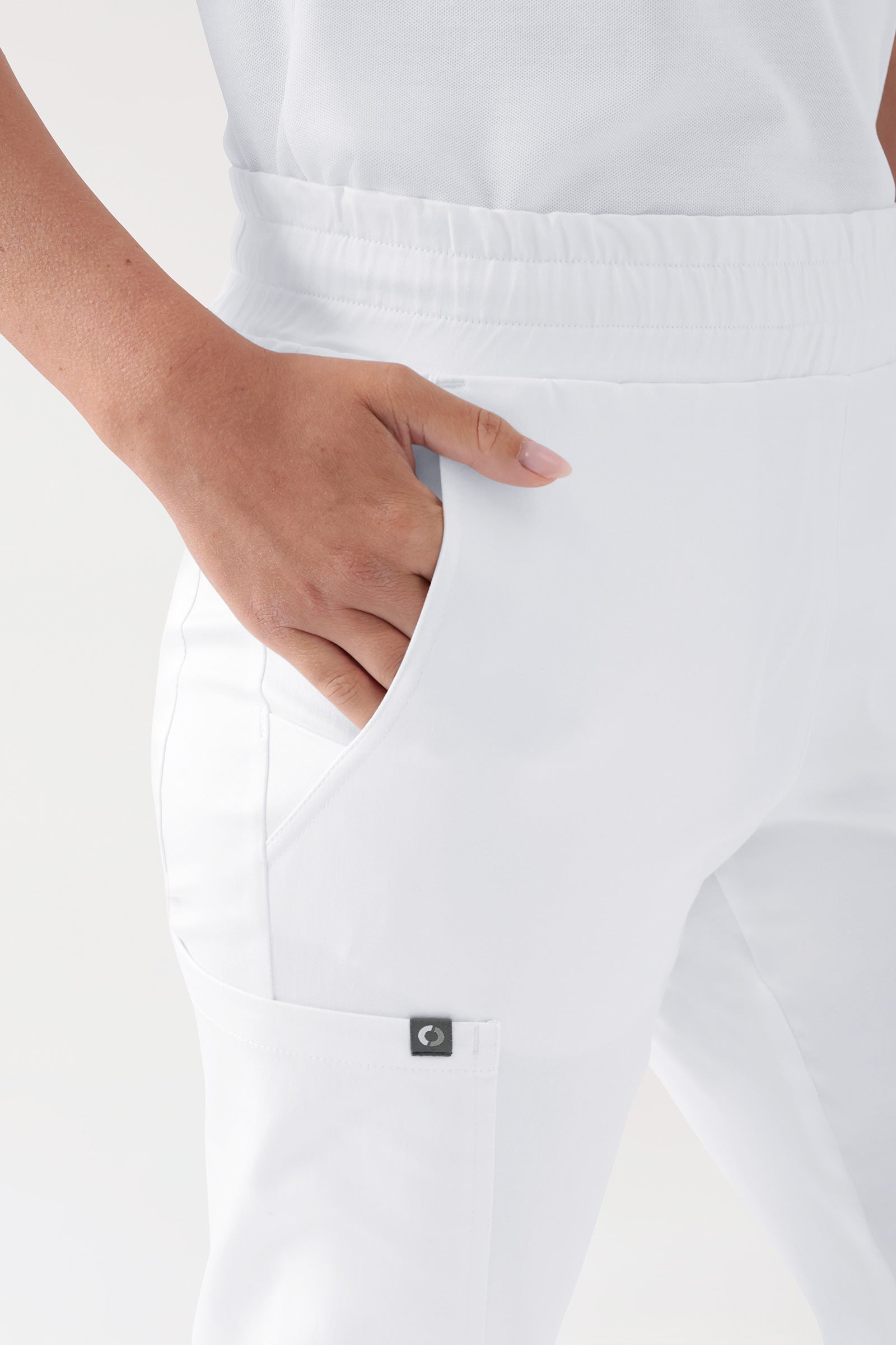 COMFY FLEX Stretch Hose Unisex - Bermuda weiß