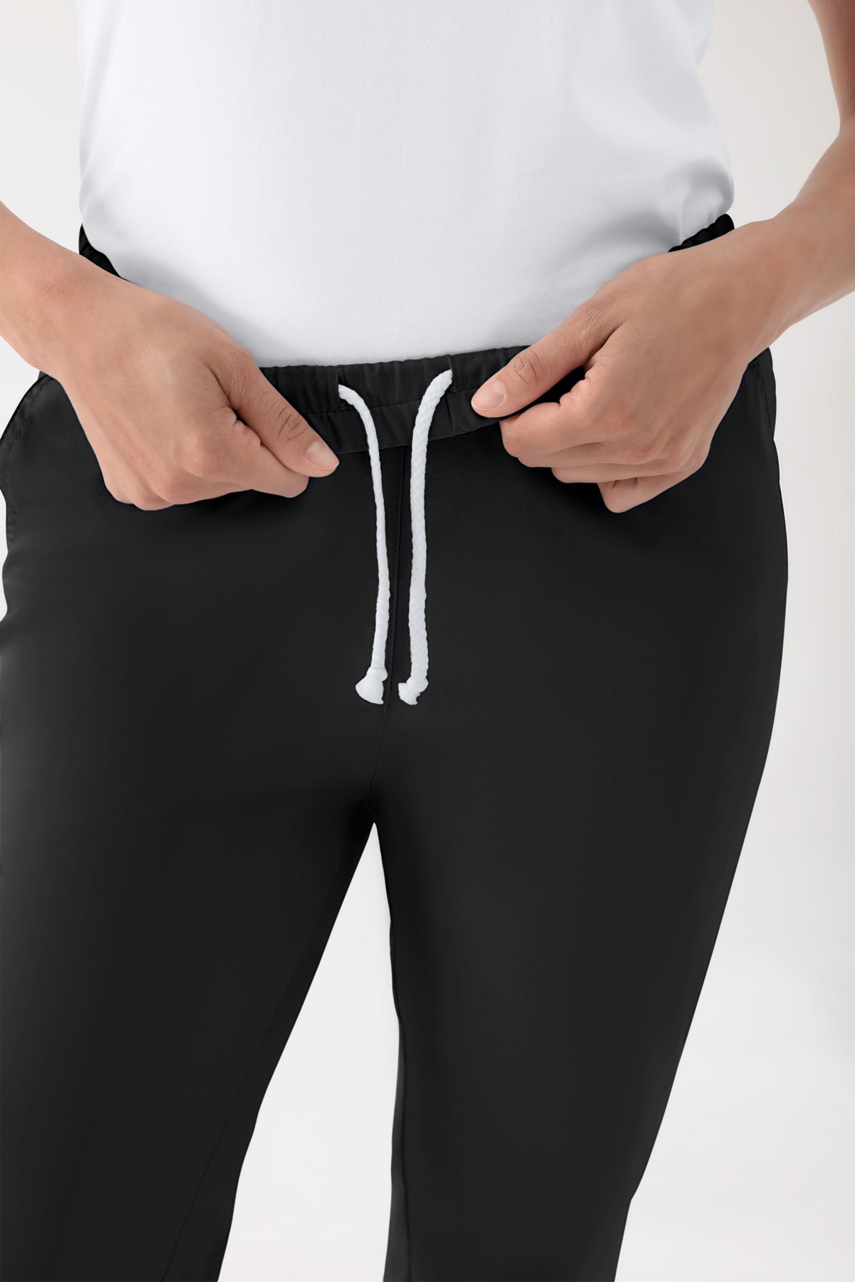 CORE Hose Unisex - hoher Bund schwarz