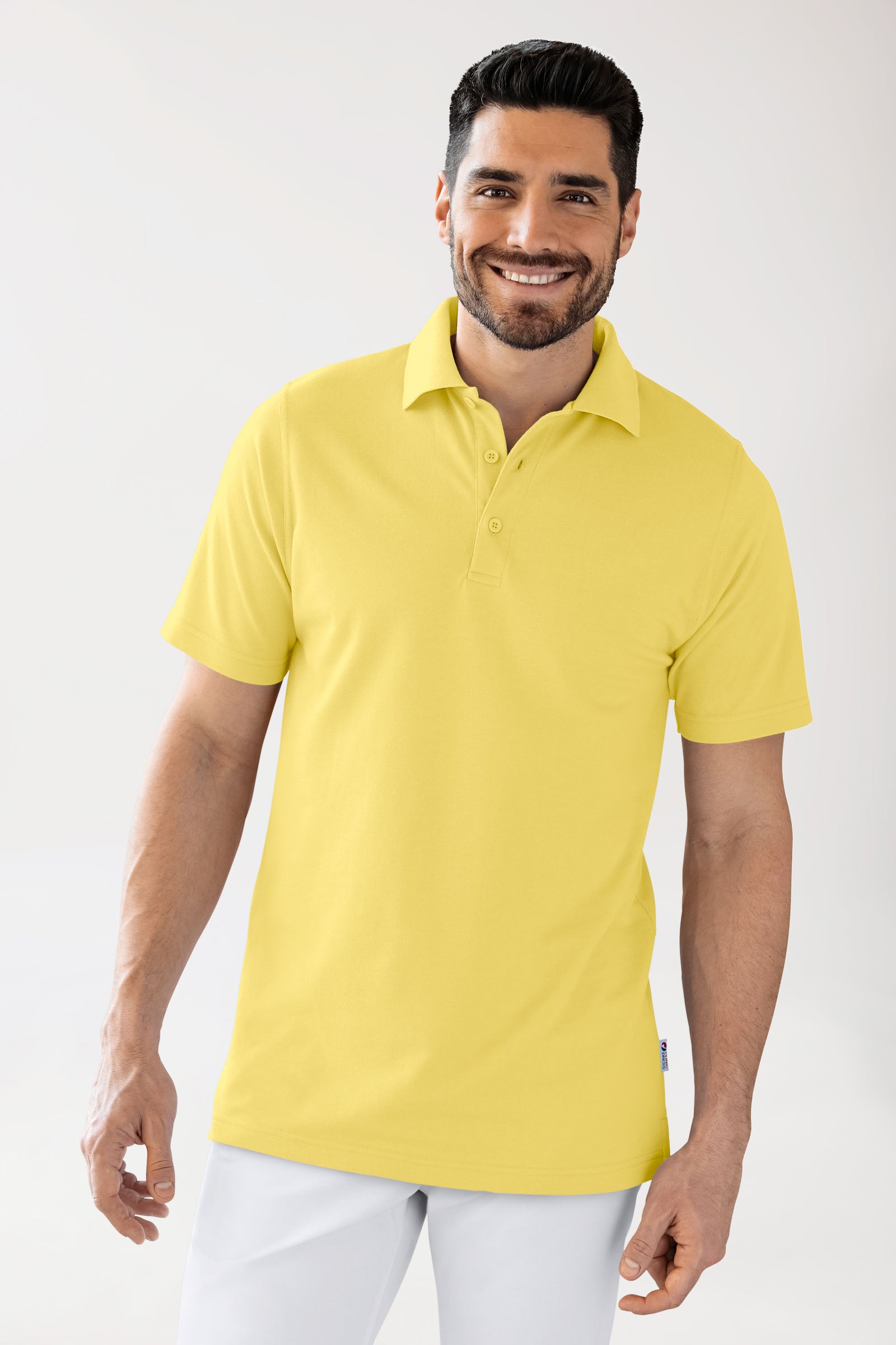CORE Shirt Unisex - Polokragen gelb