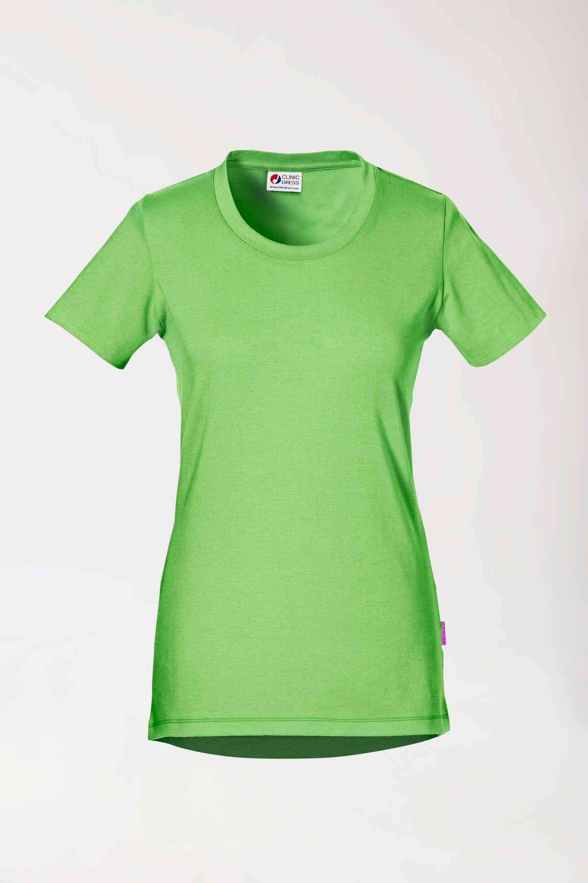 CORE Shirt Damen - Rundhals apfelgrün