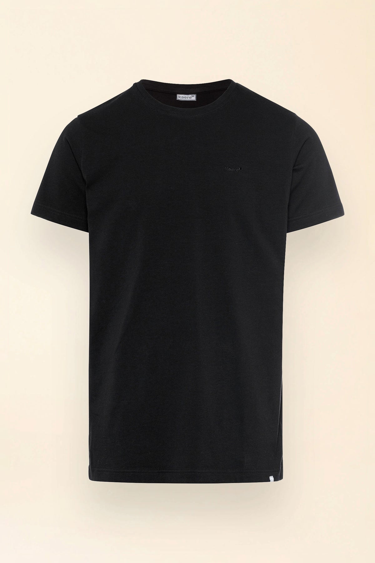 KAERE Shirt Herren - Kurzarm schwarz, Vorderansicht