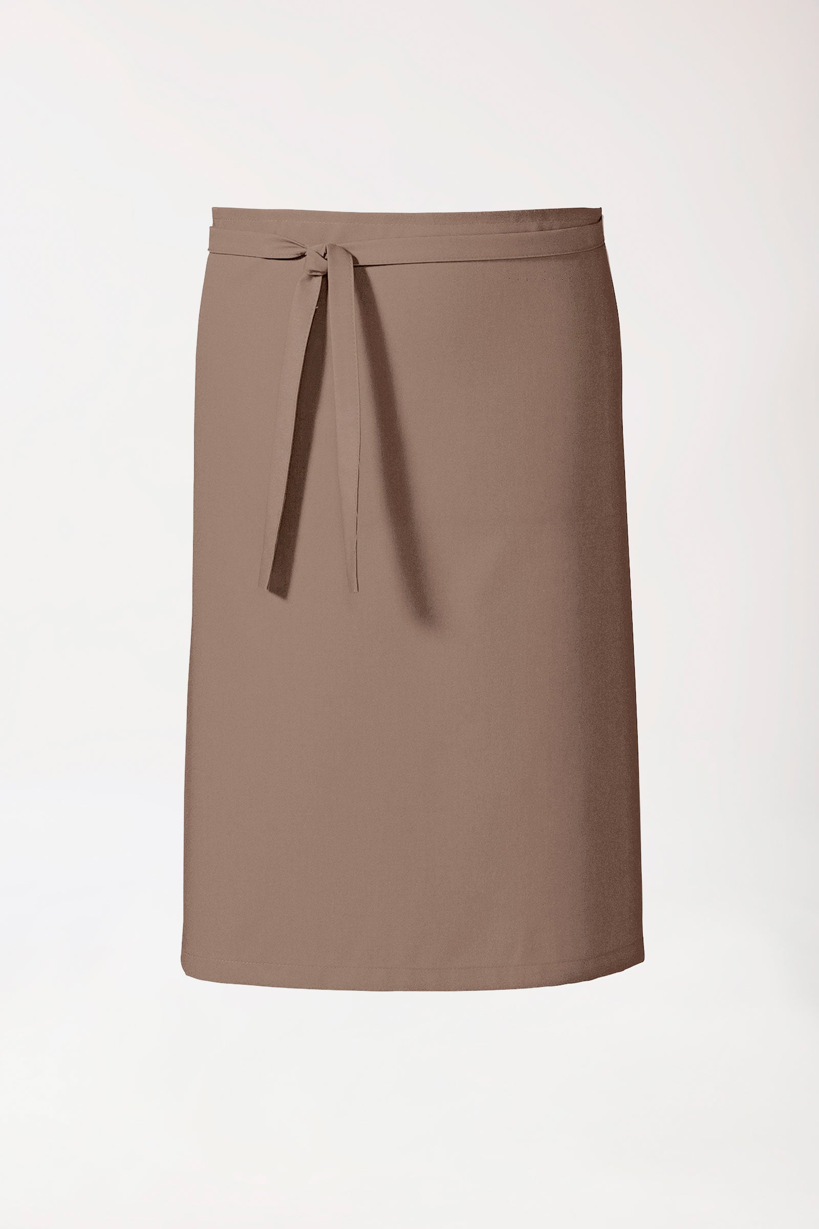 Gastro Vorbinder Unisex - Einheitsgröße taupe, Vorderansicht