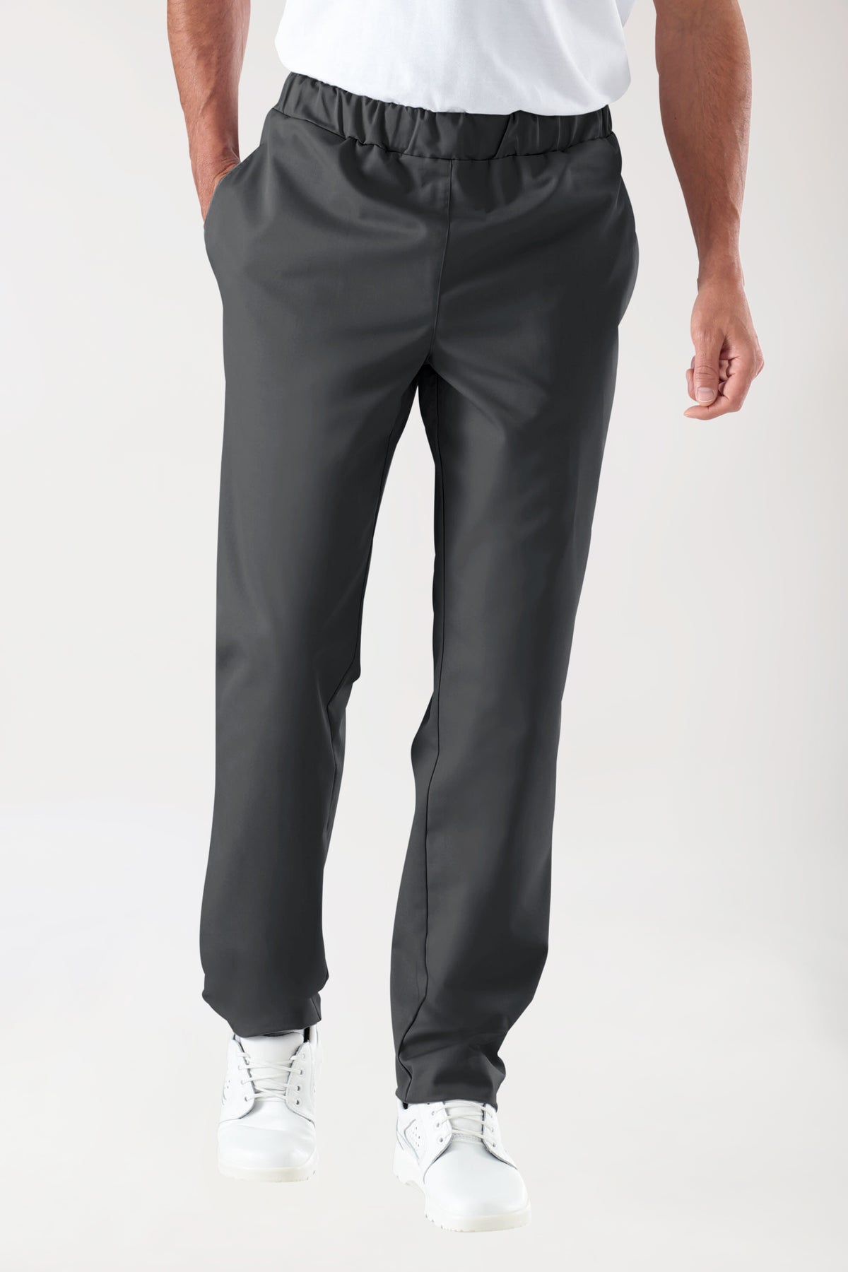 JUST STRONG Hose Unisex - Gummibund anthrazit