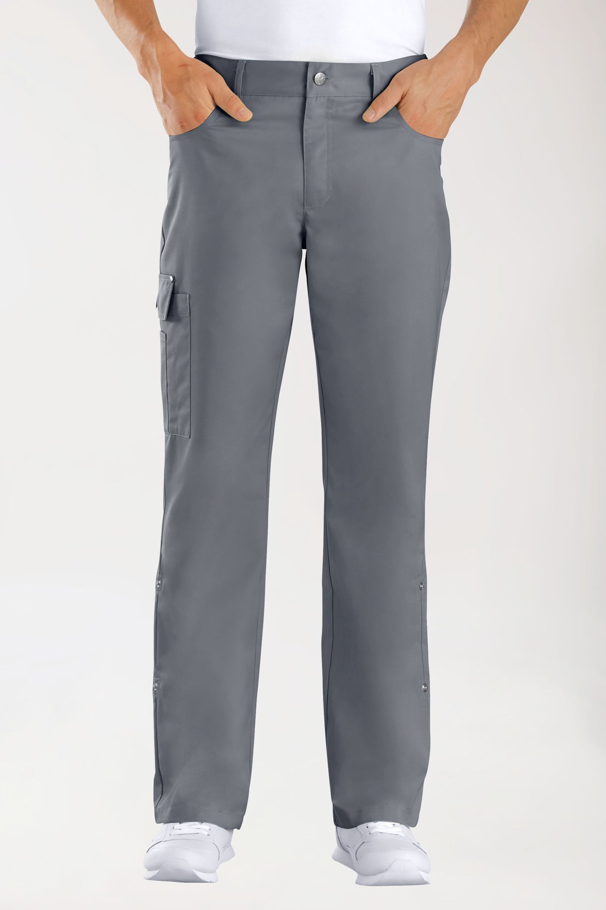 JUST STRONG Hose Unisex - Teilgummibund steingrau
