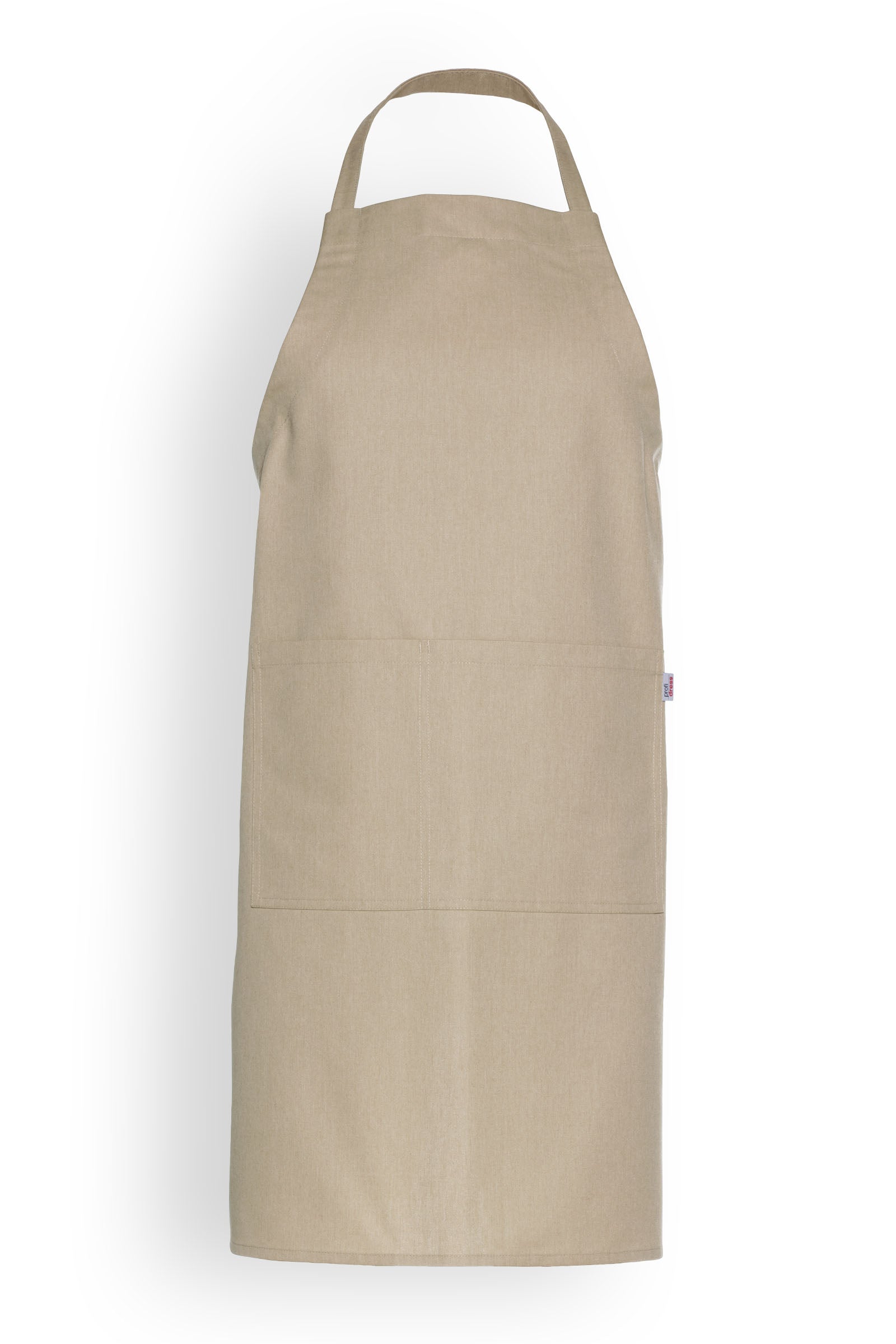 Latzschürze Beige Melange