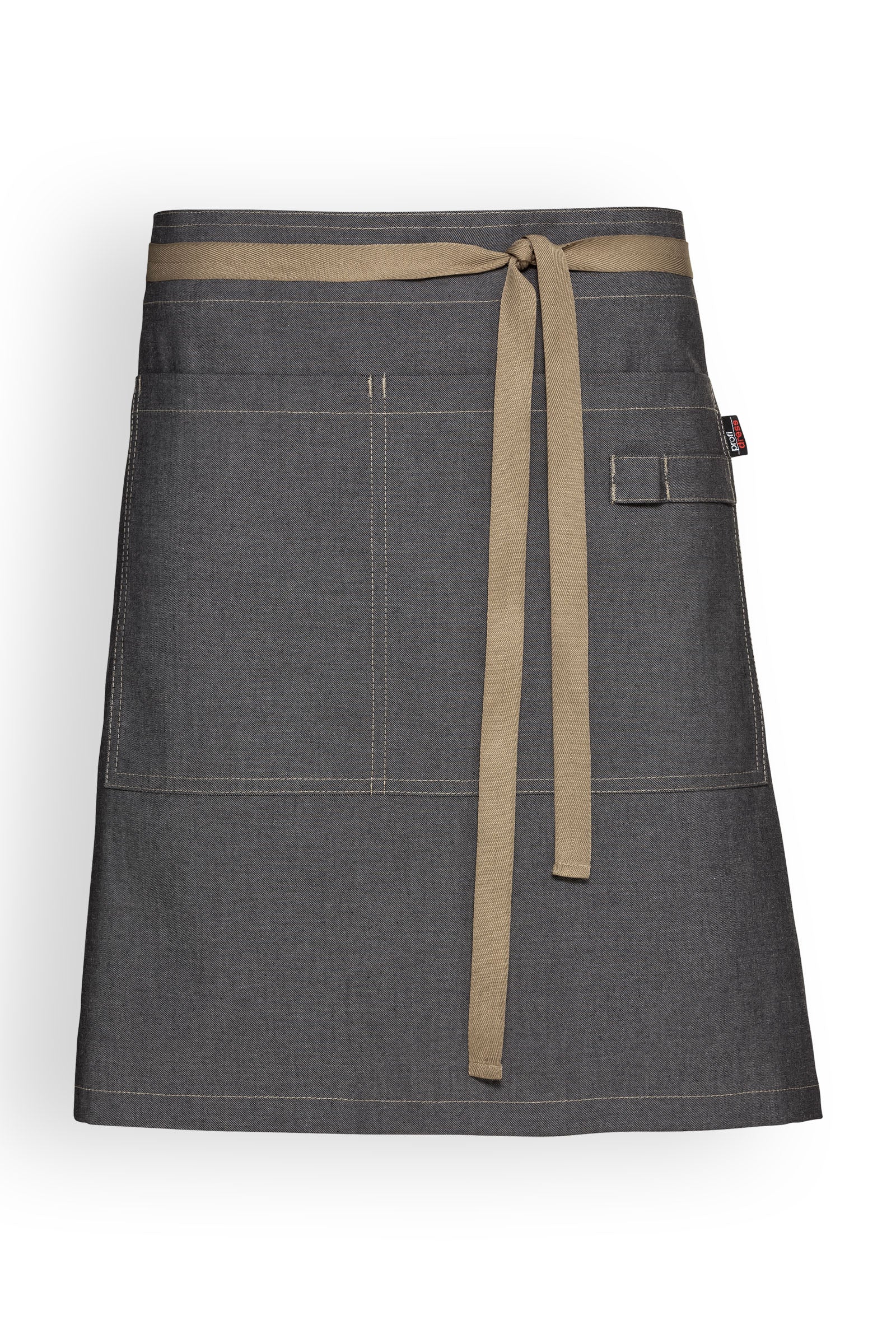 Vorbinder Metallösen Jeansschwarz