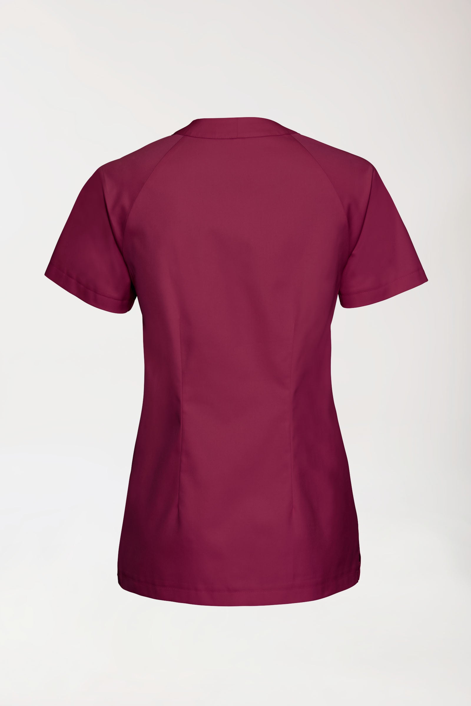 CORE Schlupfkasack Damen - V-Ausschnitt bordeaux