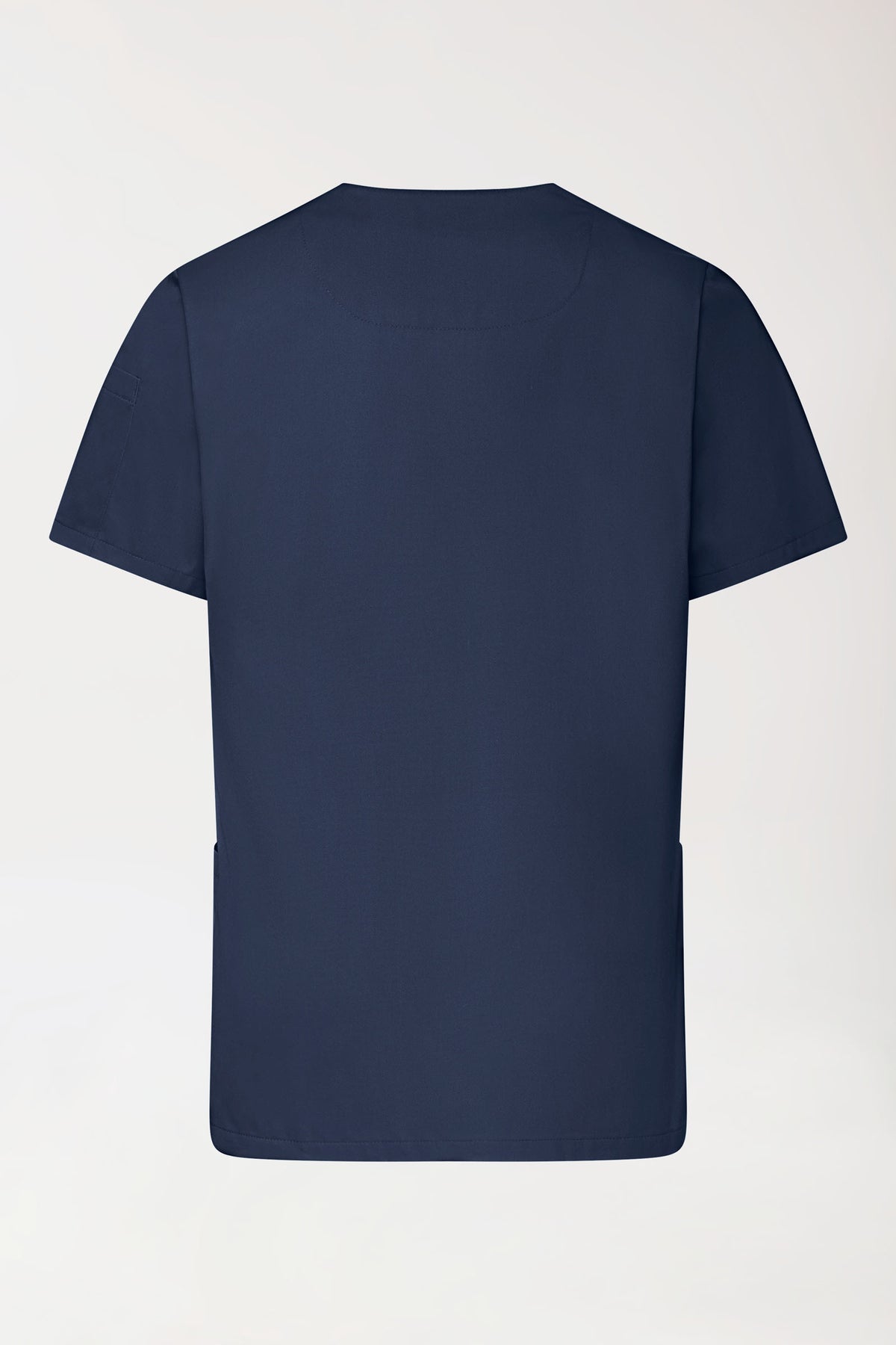 GREEN Stretch Schlupfkasack Herren - V-Ausschnitt navy, Rückansicht 