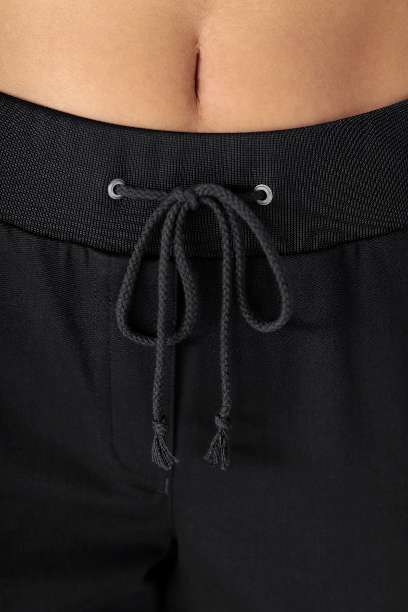 Stretch Hose Damen - Jogpants schwarz