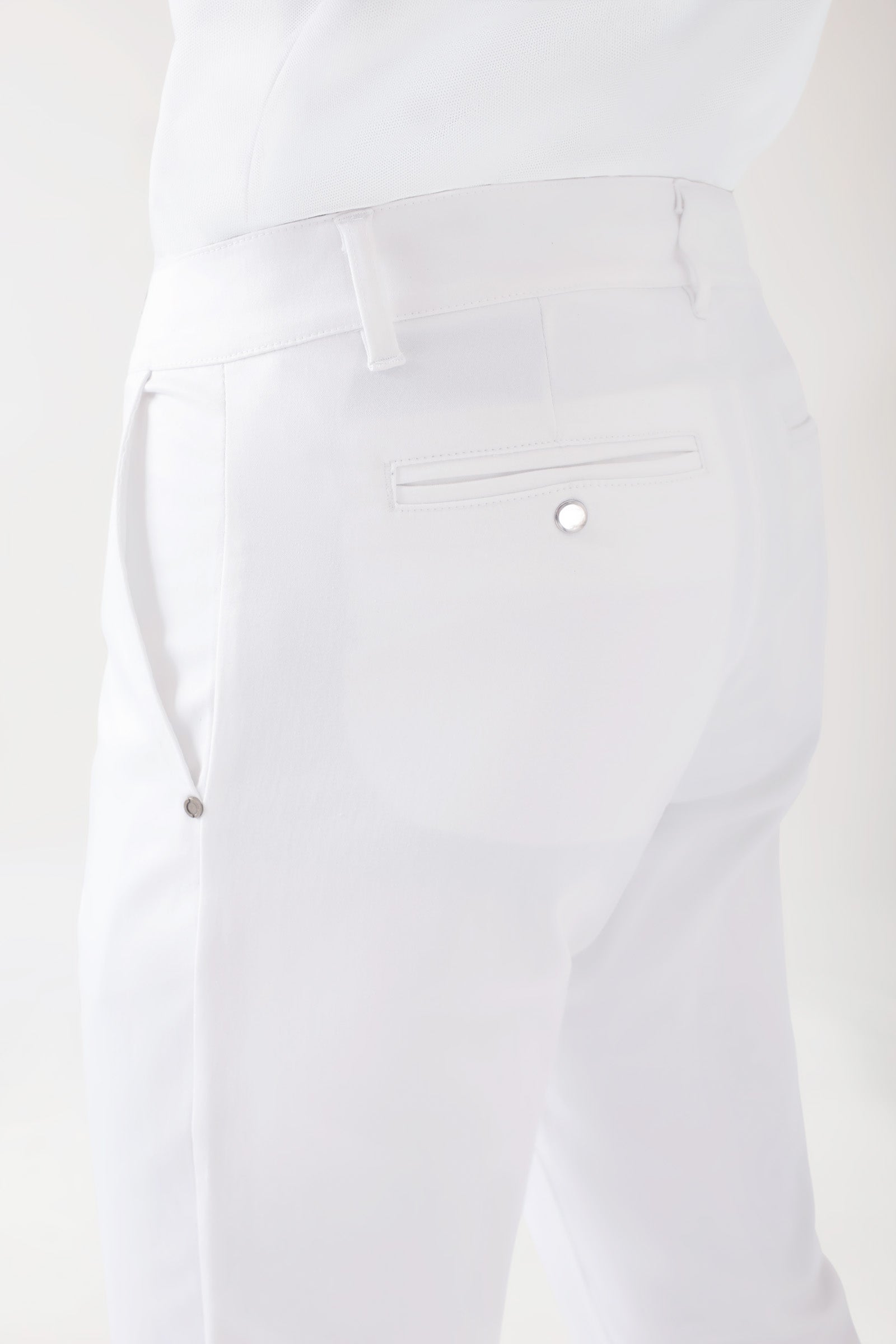 COMFY FLEX Hose Herren - Chino Style weiß