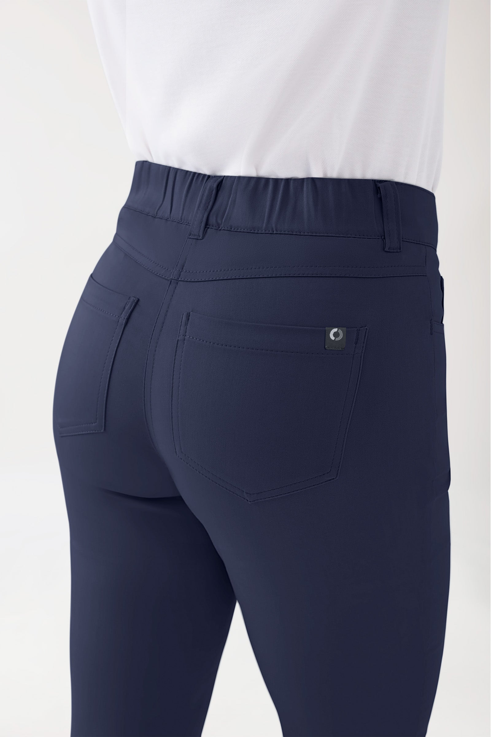COMFY FLEX 5-Pocket Hose Damen - gerades Bein navy