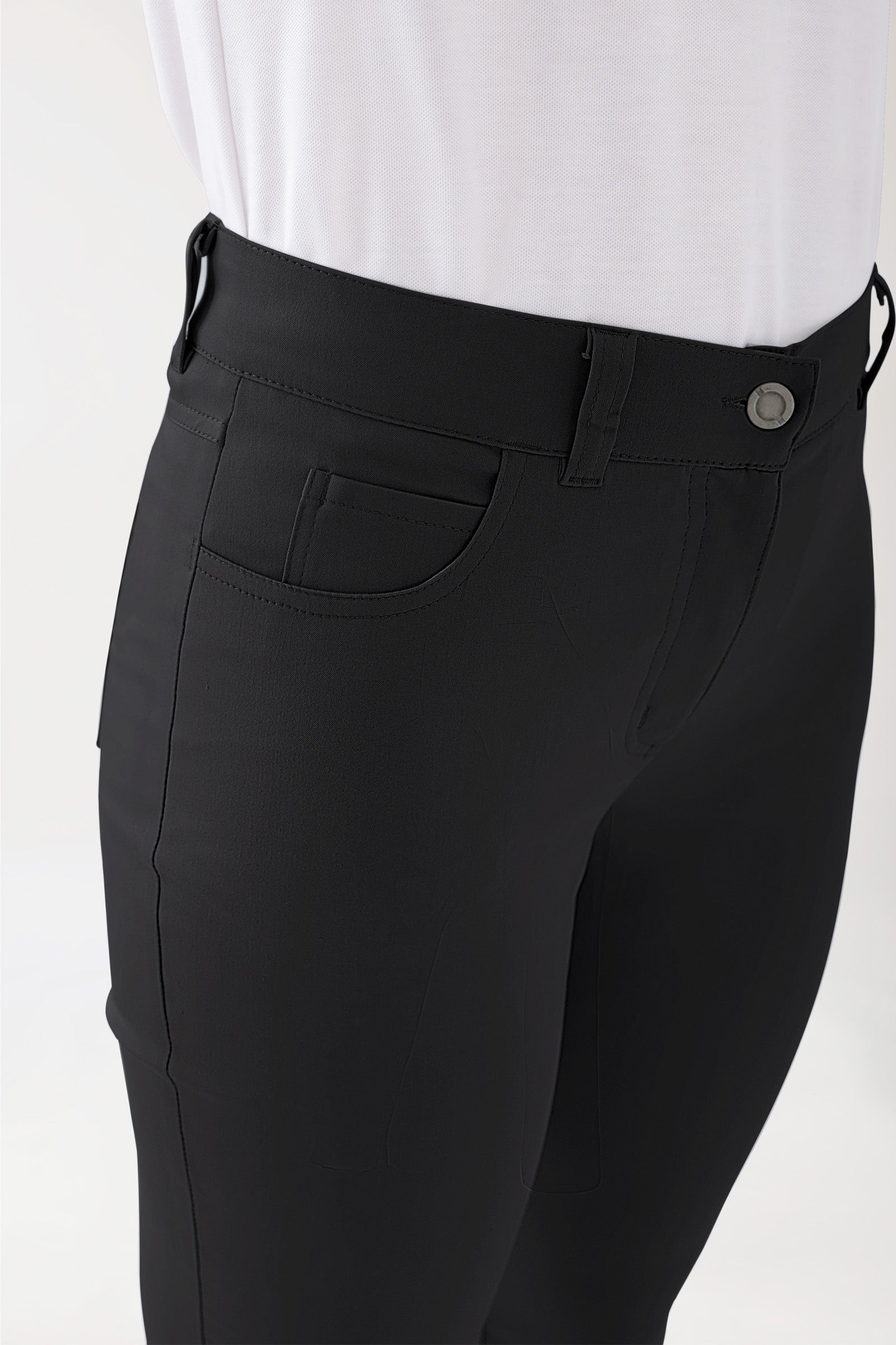 COMFY FLEX 5-Pocket Hose Damen - gerades Bein schwarz