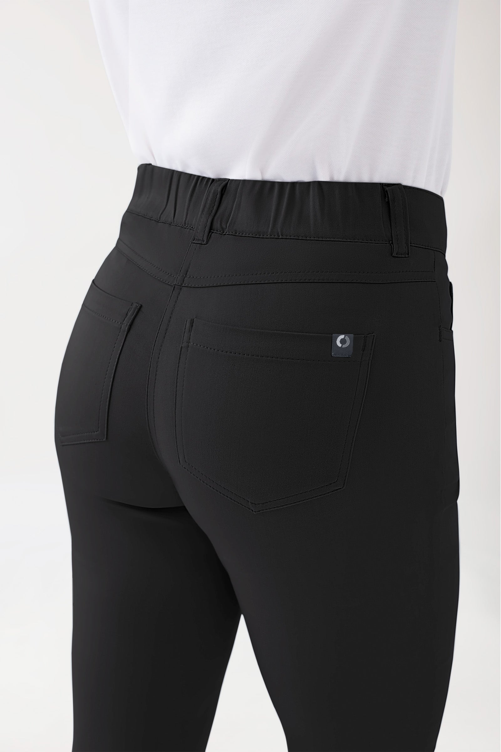 COMFY FLEX 5-Pocket Hose Damen - gerades Bein schwarz