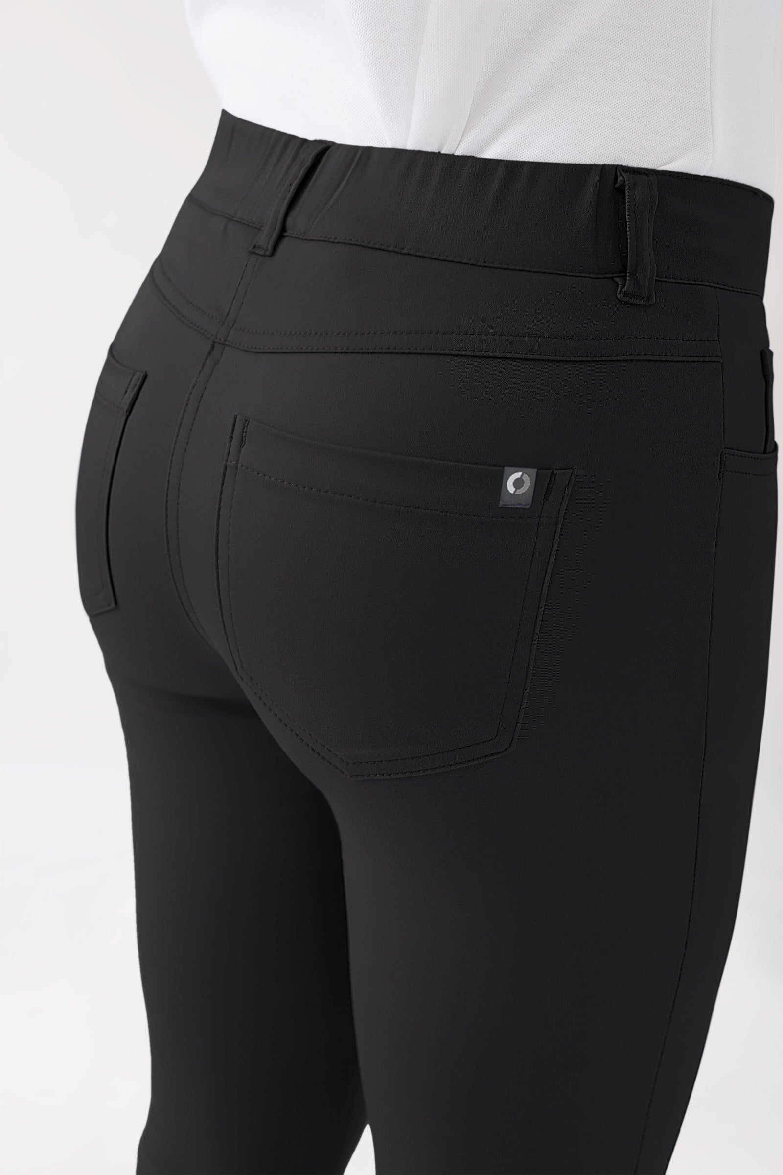 COMFY FLEX 5-Pocket Hose Damen - schlankes Bein schwarz