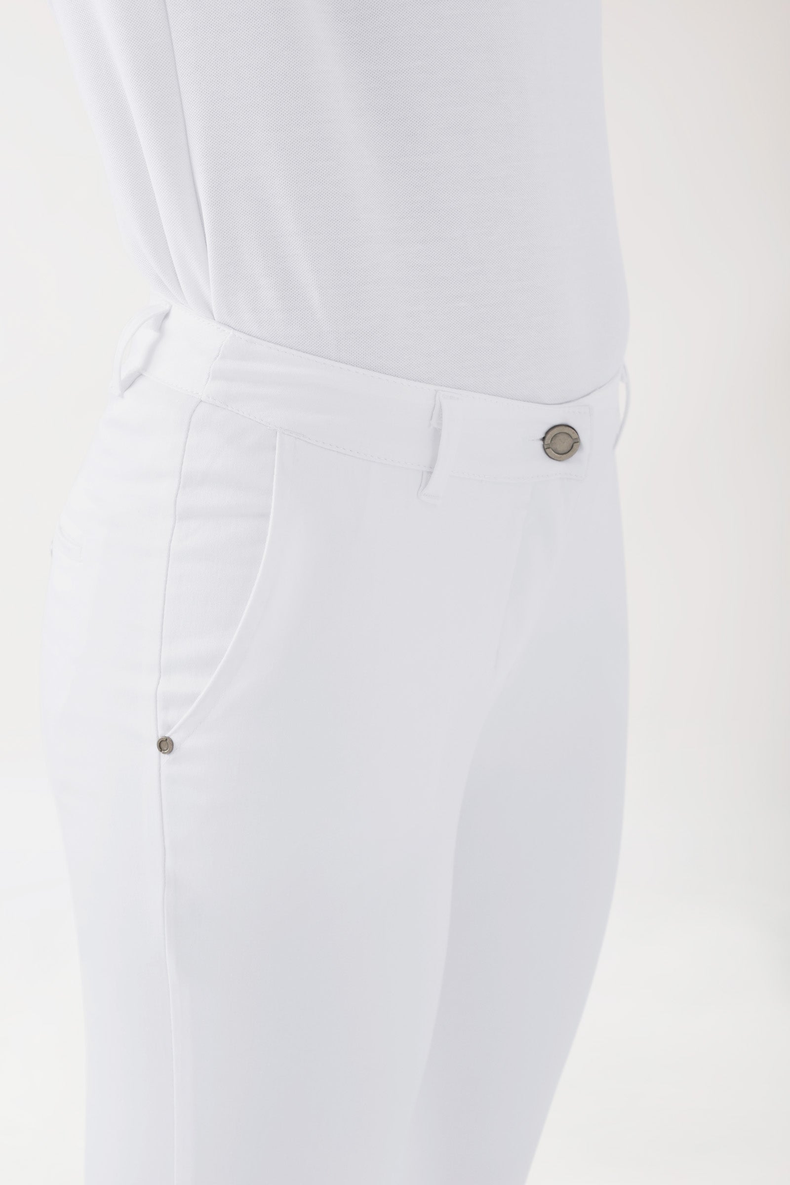COMFY FLEX Hose Damen - Chino Style weiß