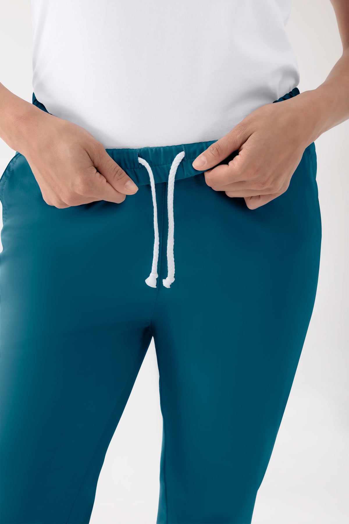 CORE Hose Unisex - hoher Bund petrol