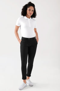 COMFY FLEX Hose Damen - Chino Style schwarz