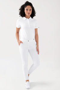 COMFY FLEX Hose Damen - Chino Style weiß