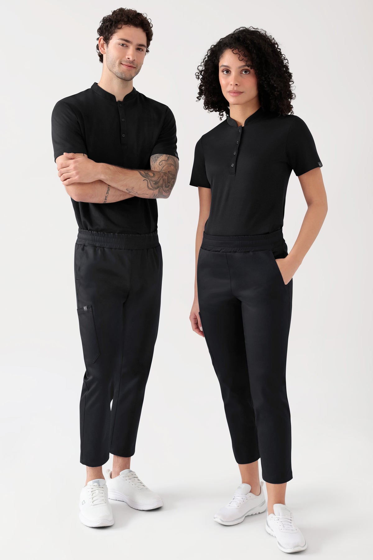 COMFY FLEX Stretch Hose Unisex - 7/8 Länge schwarz