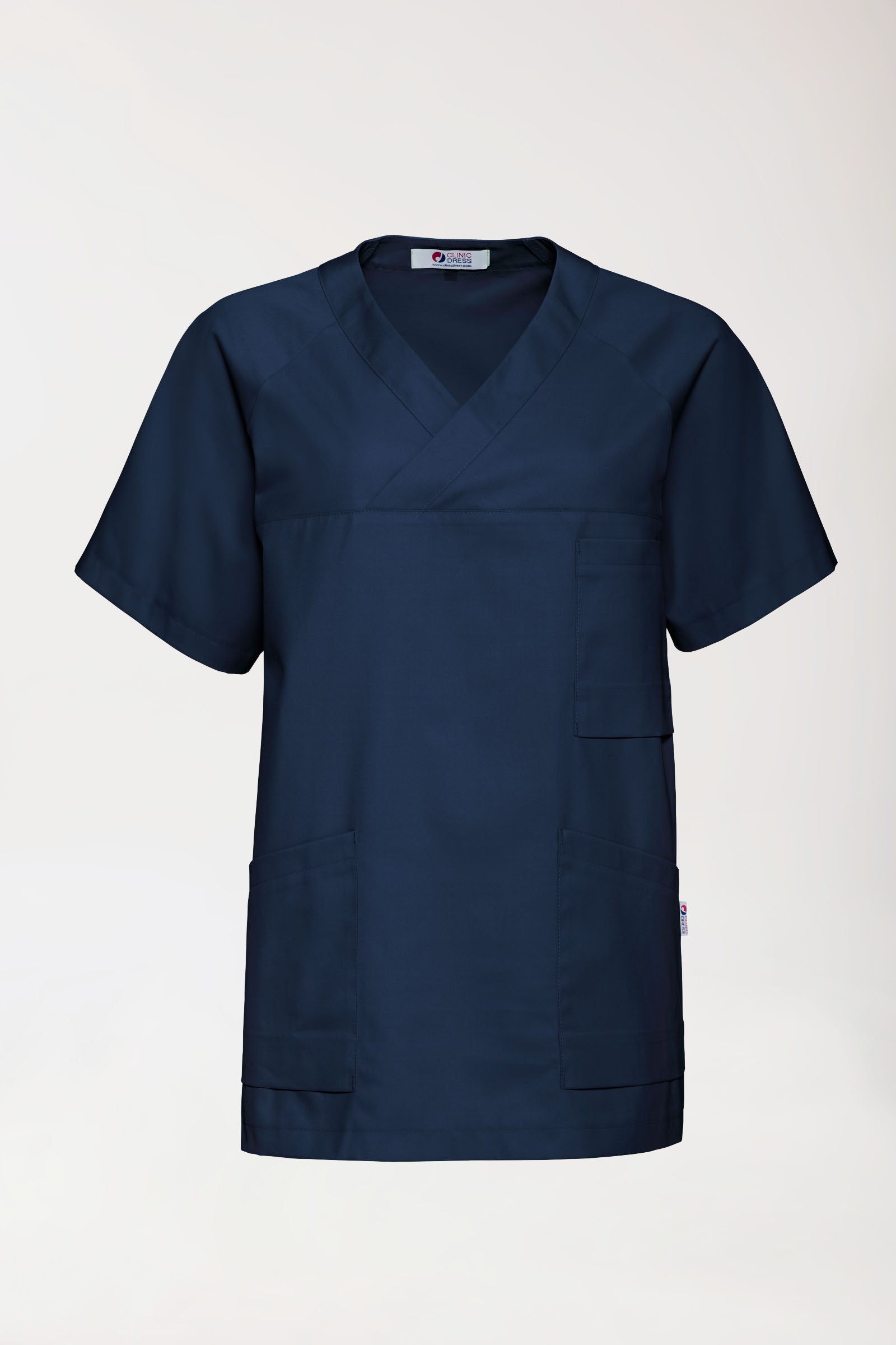CORE Schlupfkasack Herren - V-Ausschnitt navy, Vorderansicht 
