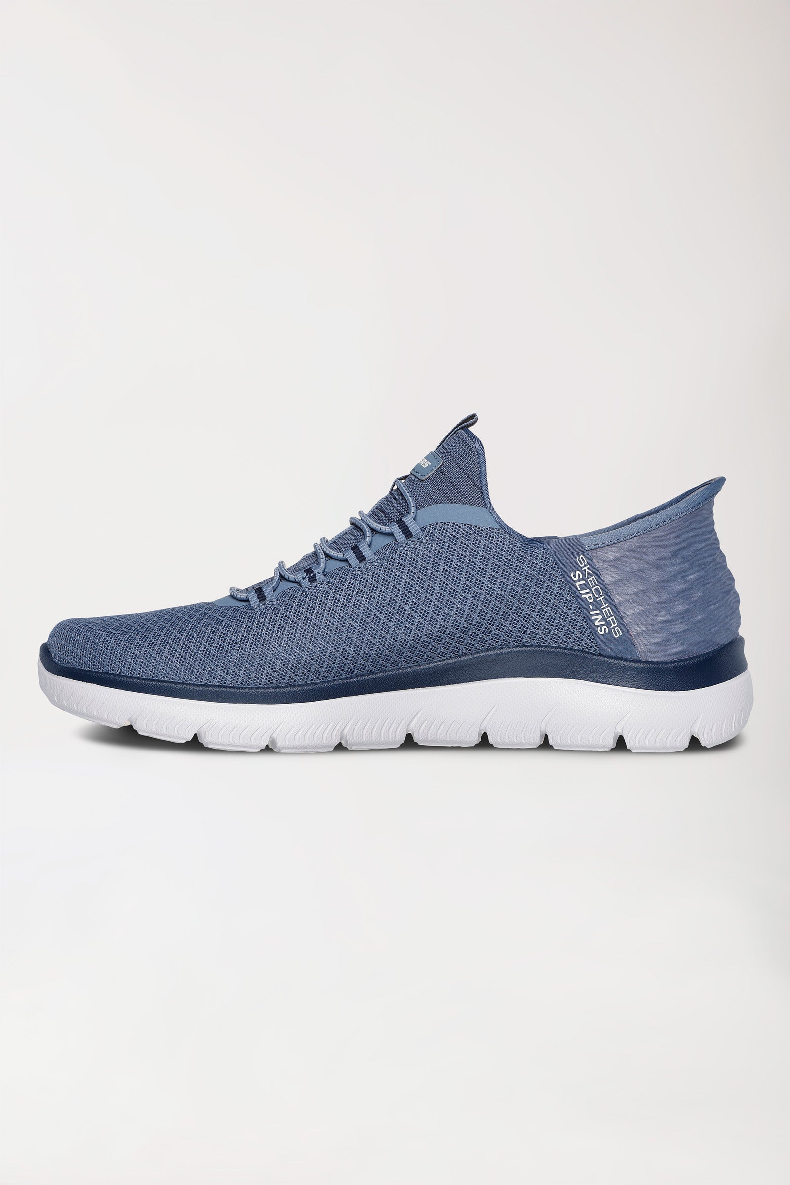 Herren Sneaker-SKECHERS Slip-ins-blau, Vorderansicht 