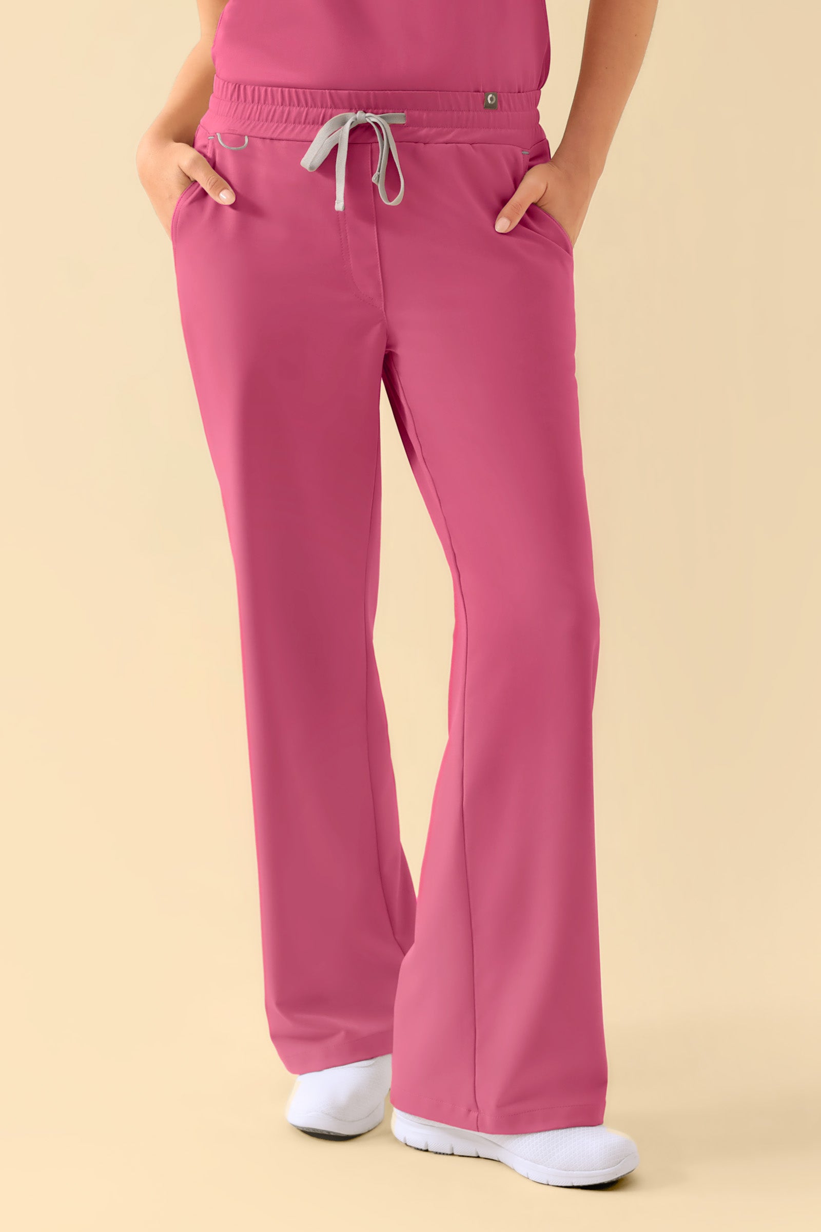 KAERE Hose Damen - weites Bein rosenholz, Vorderansicht 