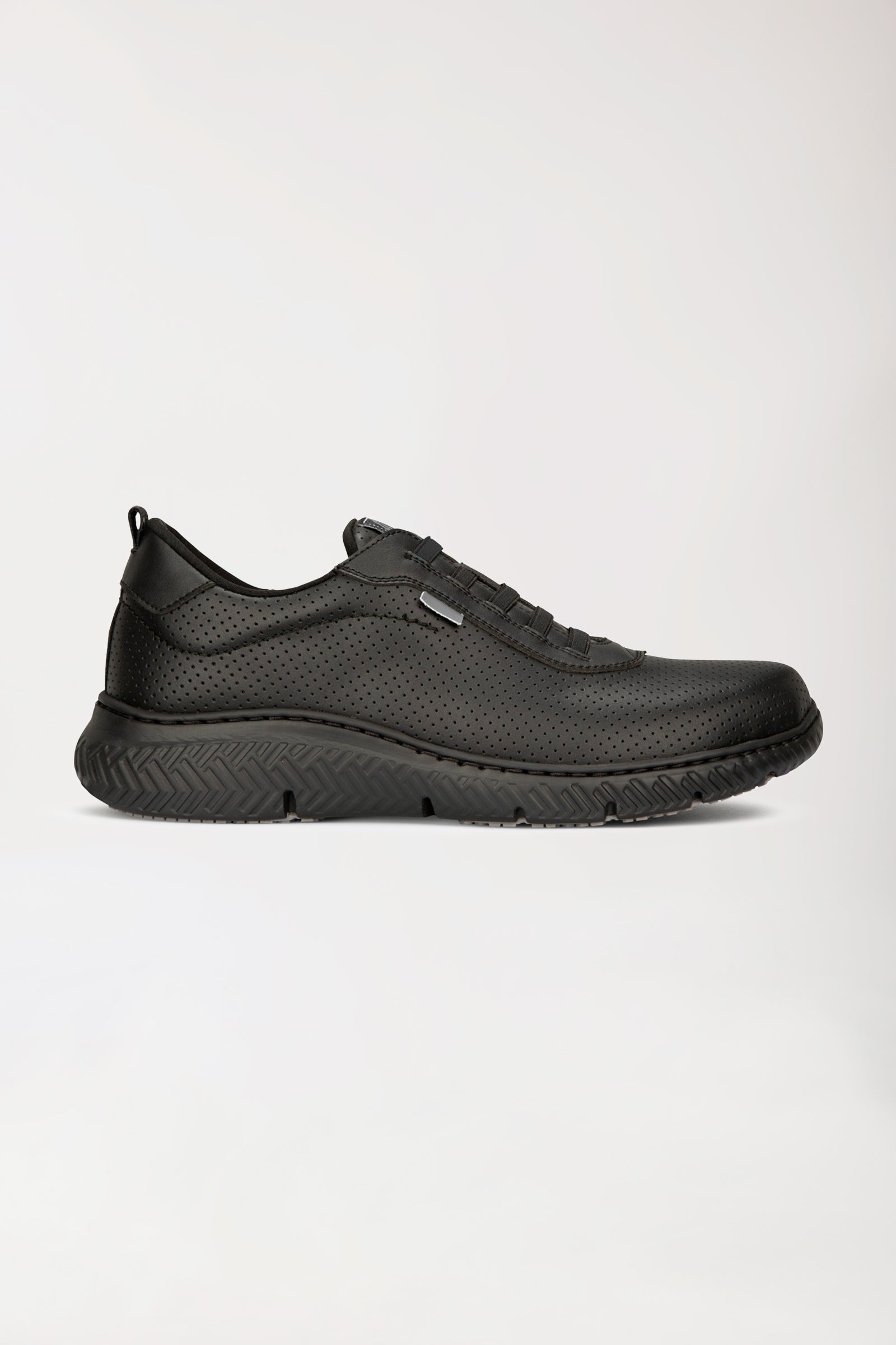 Berufsschuh Schwarz Unisex von Dian, Vorderansicht 