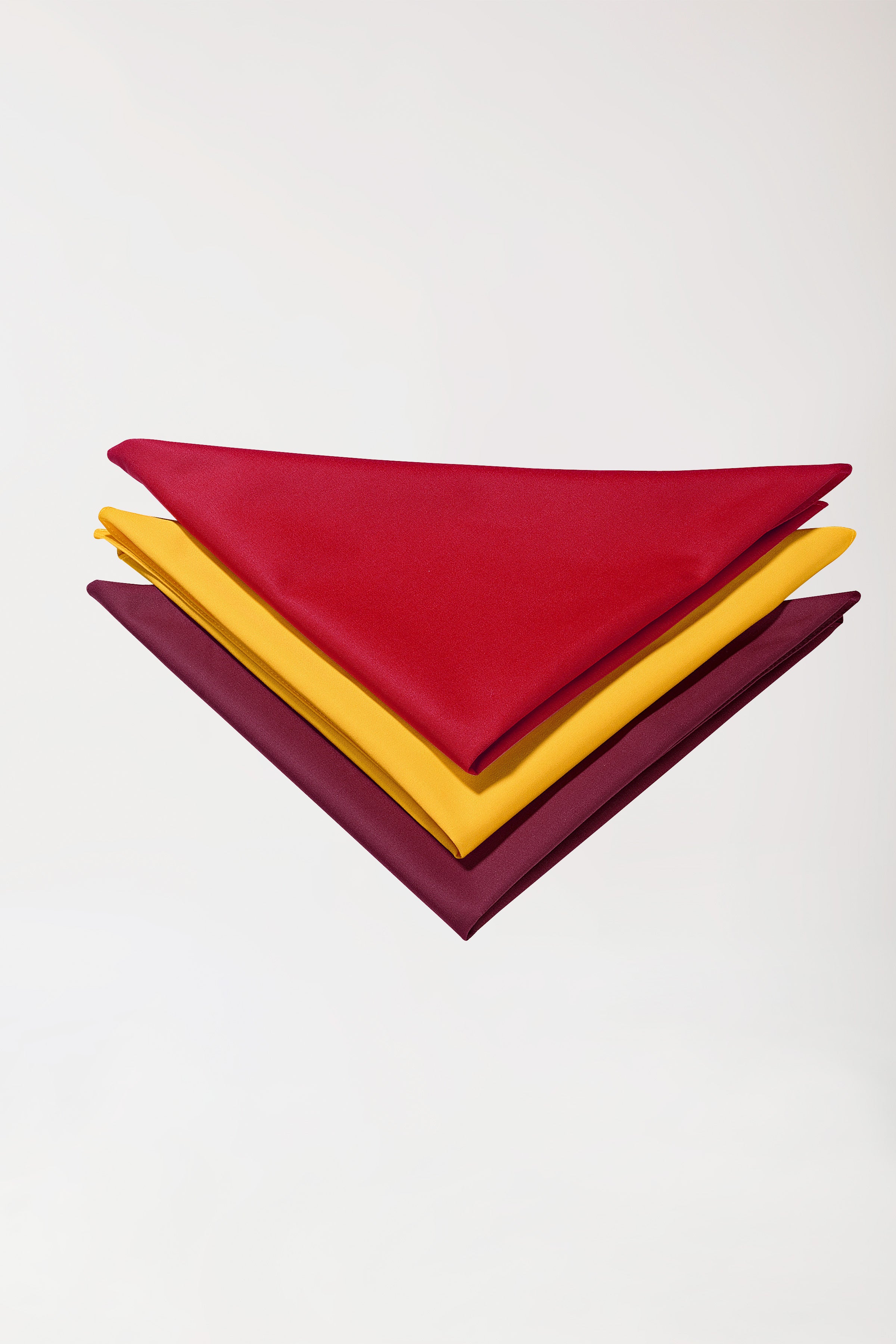 Gastro Halstuch Unisex bordeaux, Vorderansicht 