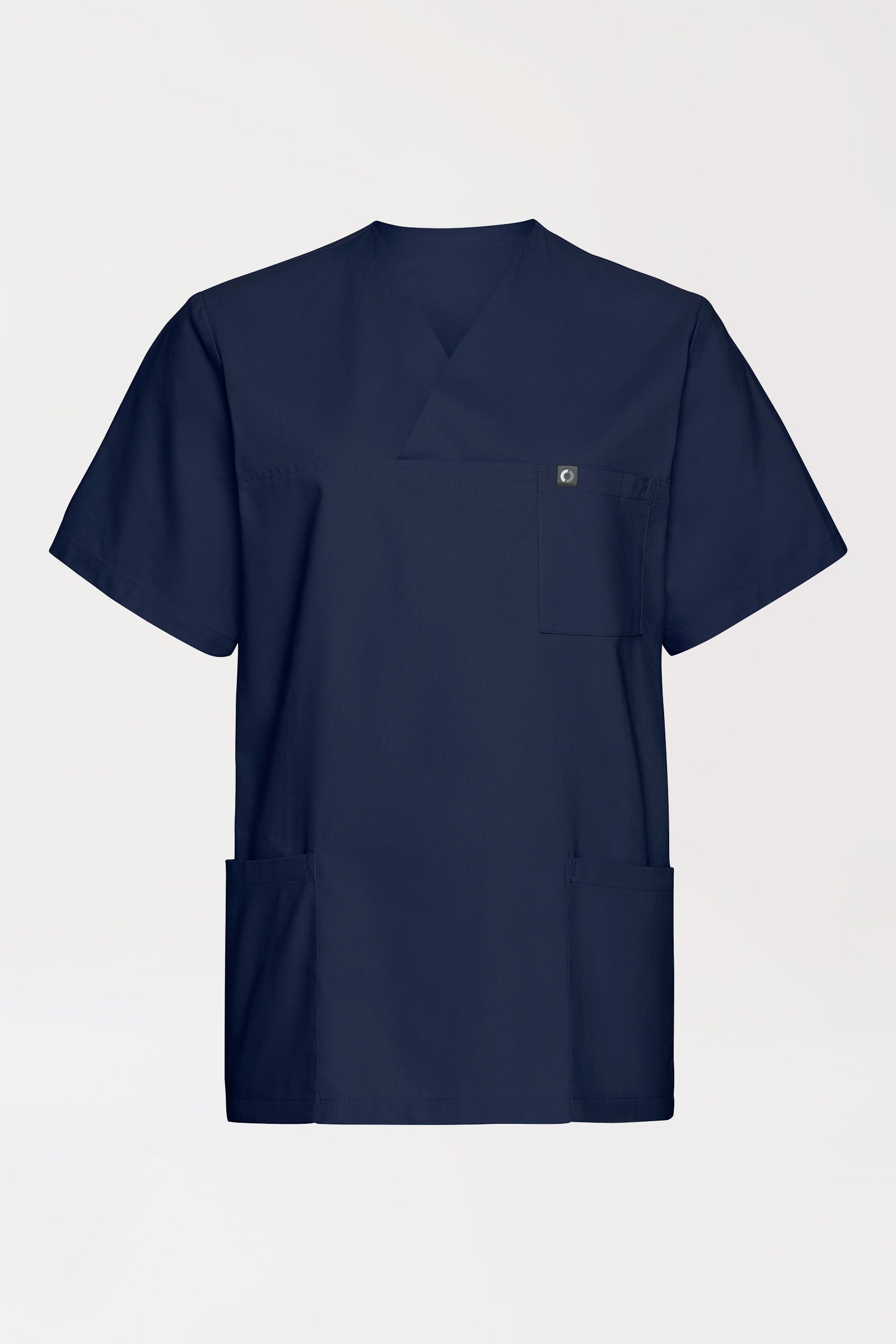 Baumwolle Schlupfkasack Unisex - Doppelpack navy, Vorderansicht 