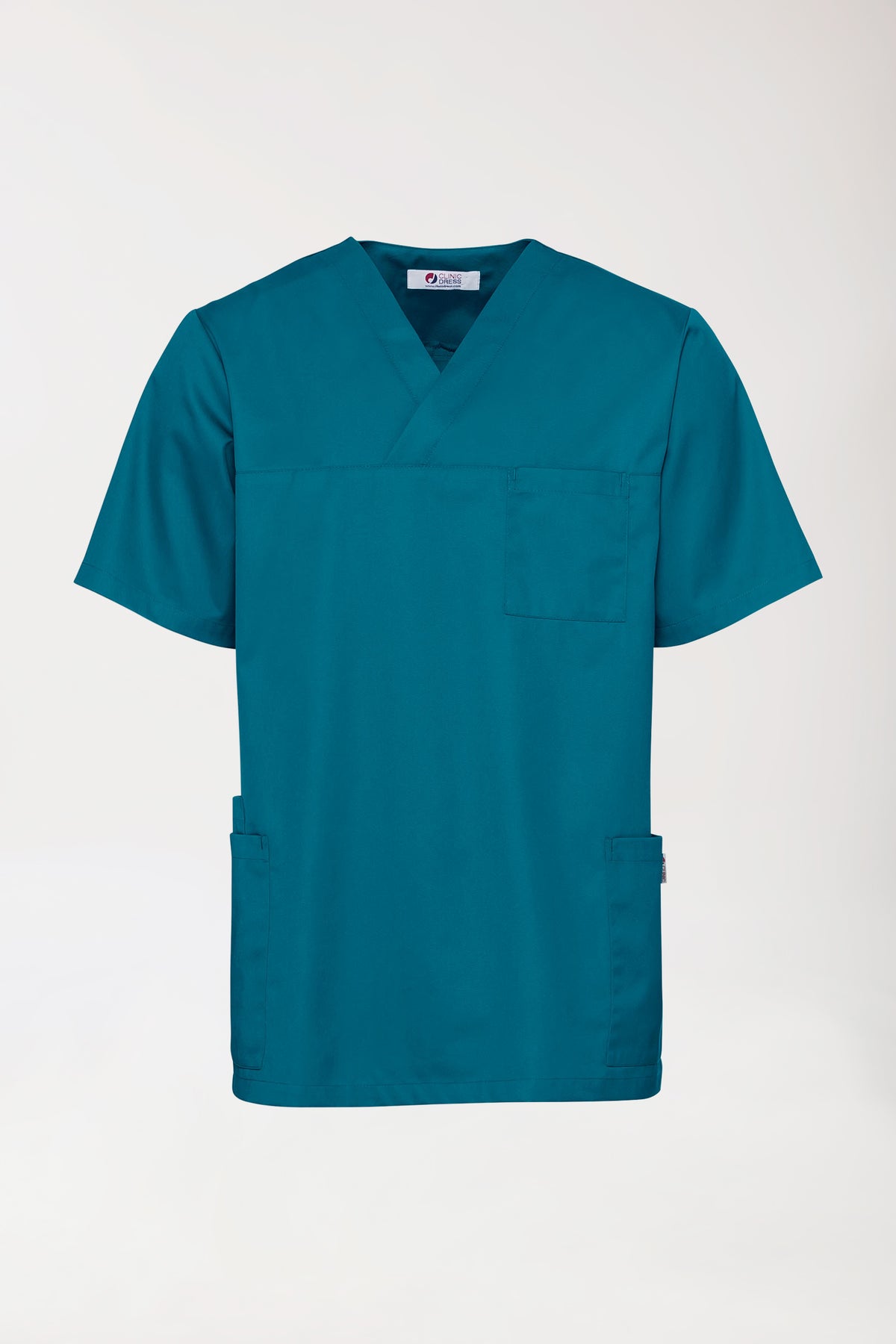 GREEN Schlupfkasack Unisex - Stretch petrol, Vorderansicht 