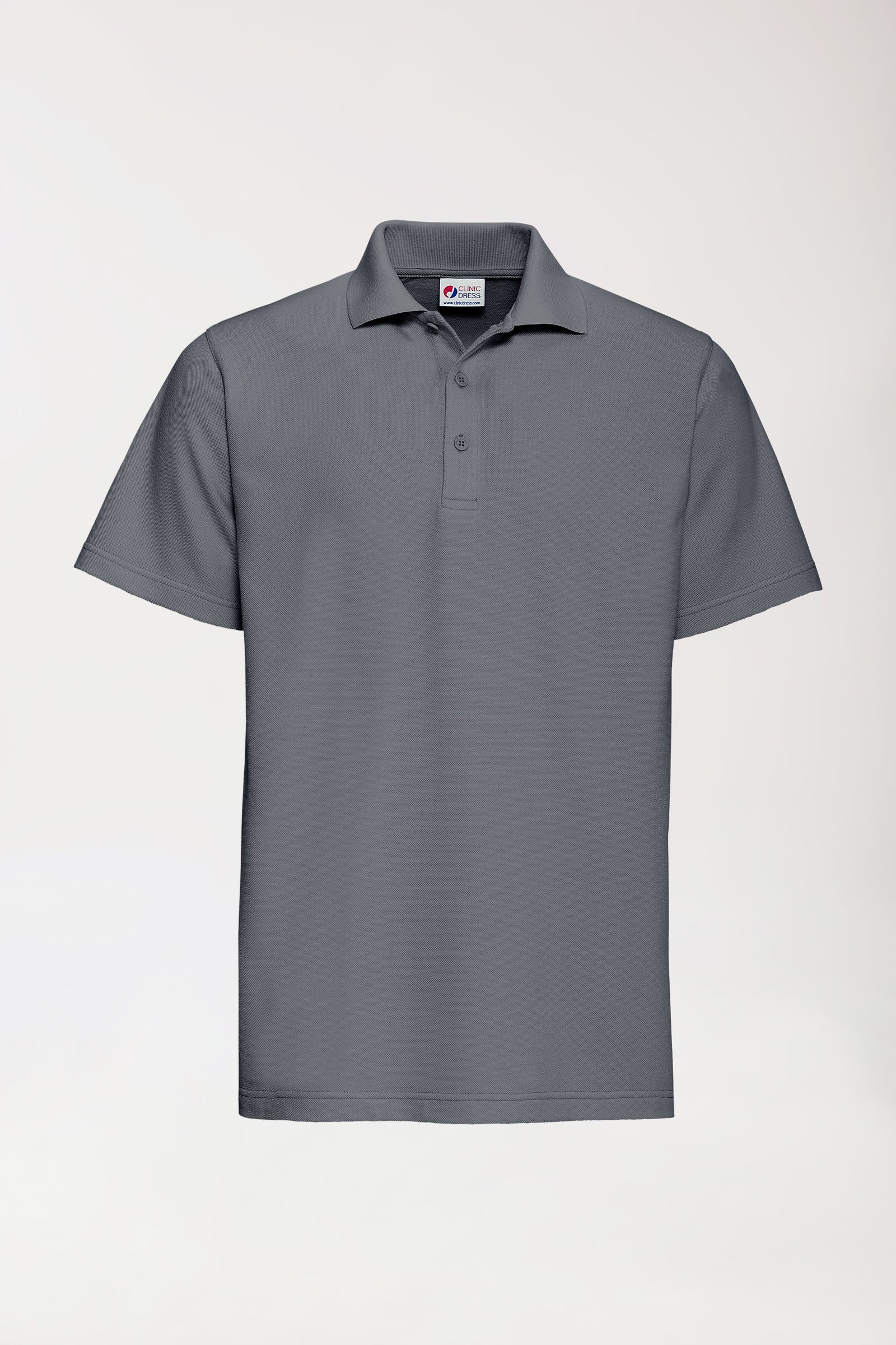 CORE Shirt Unisex - Polokragen steingrau